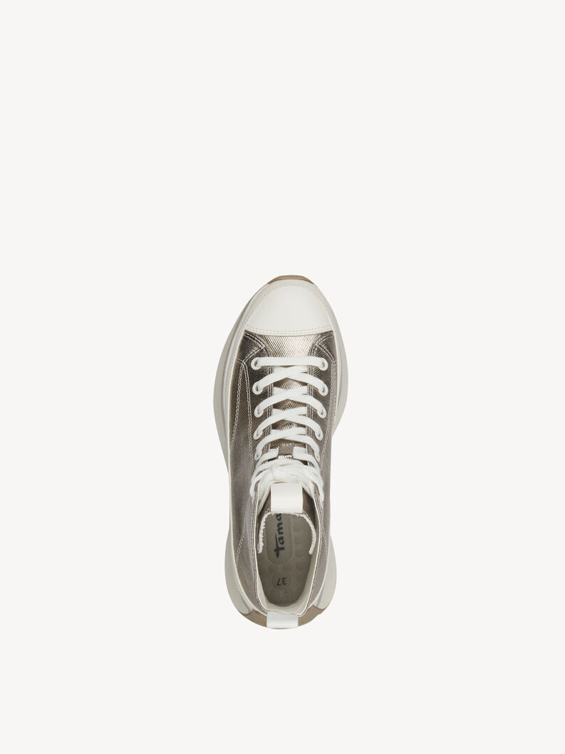 Sneaker - metallic, PEWTER, hi-res