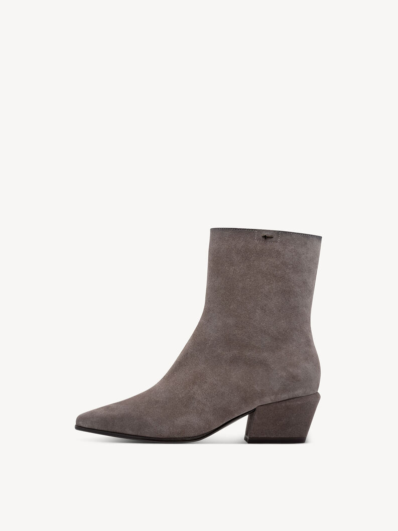 Kožen&eacute; Kotn&iacute;čkov&aacute; obuv - b&eacute;žov&aacute;, TAUPE, hi-res