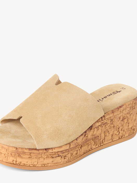 Slipper, BEIGE SUEDE, hi-res