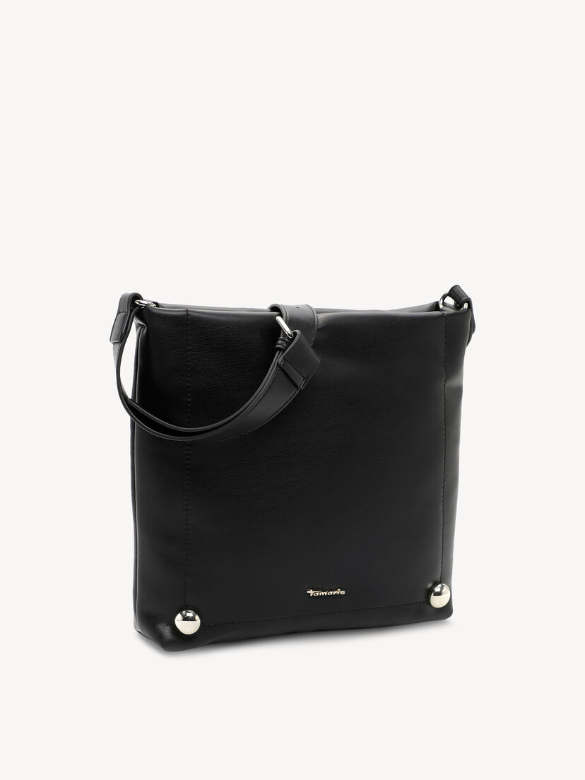 Schoudertas - zwart, black, hi-res