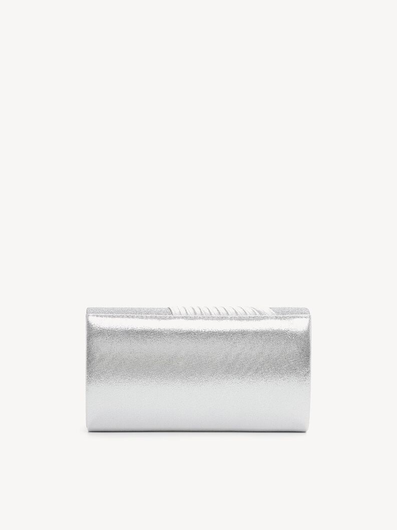 Clutch, silver, hi-res