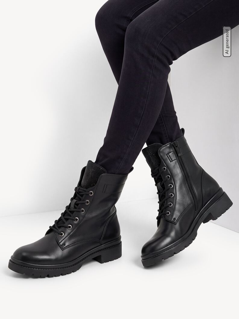 Bootie - black, BLACK GLAM, hi-res