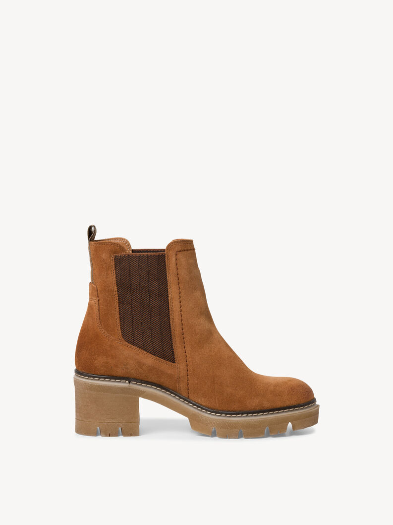 Leder Chelsea Boot - braun, COGNAC, hi-res