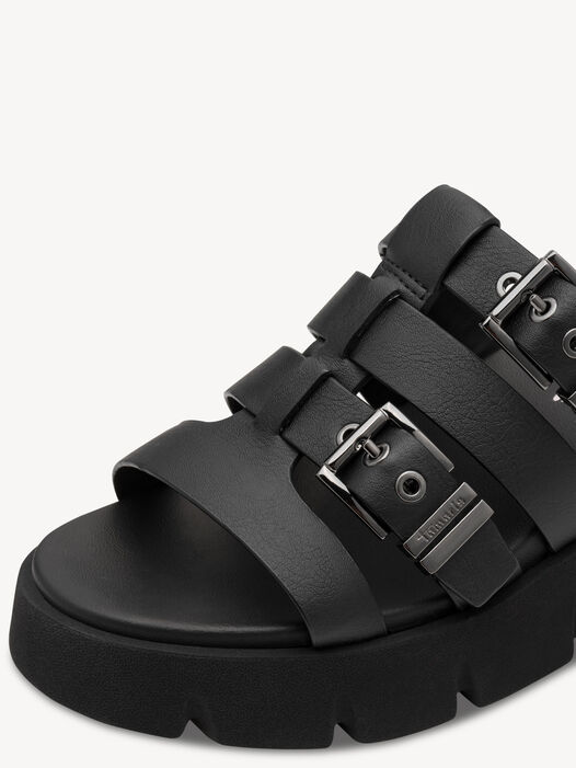 Slipper, BLACK, hi-res