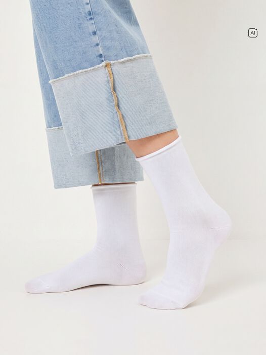 Sokken 2-pack, white, hi-res