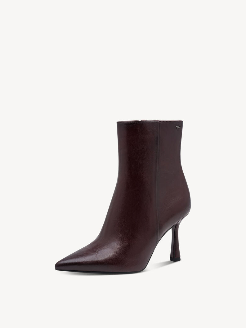 Stiefelette - rot, MERLOT, hi-res