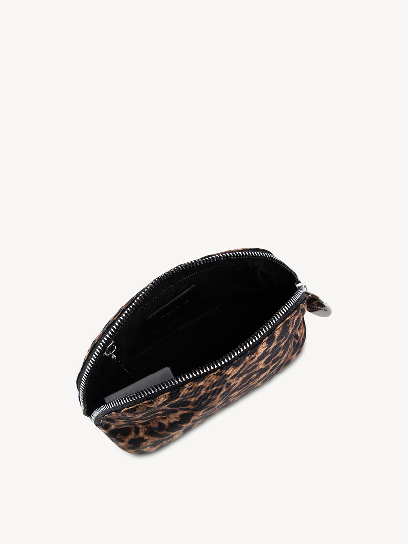 Kosmetiktasche - zwart, black/brown, hi-res