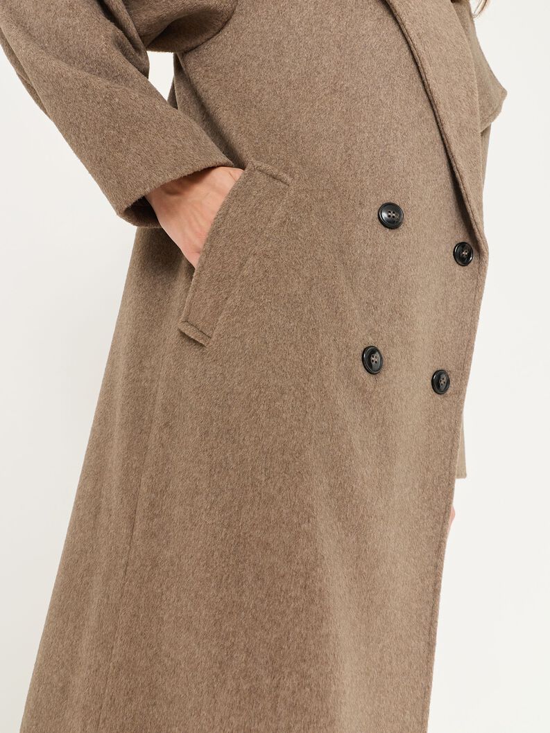 Coat, Mocha Meringue Melange, hi-res