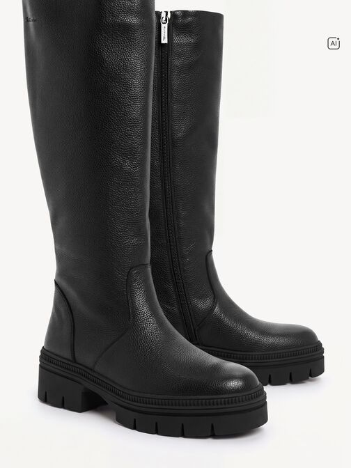 Stiefel, BLACK LEATHER, hi-res