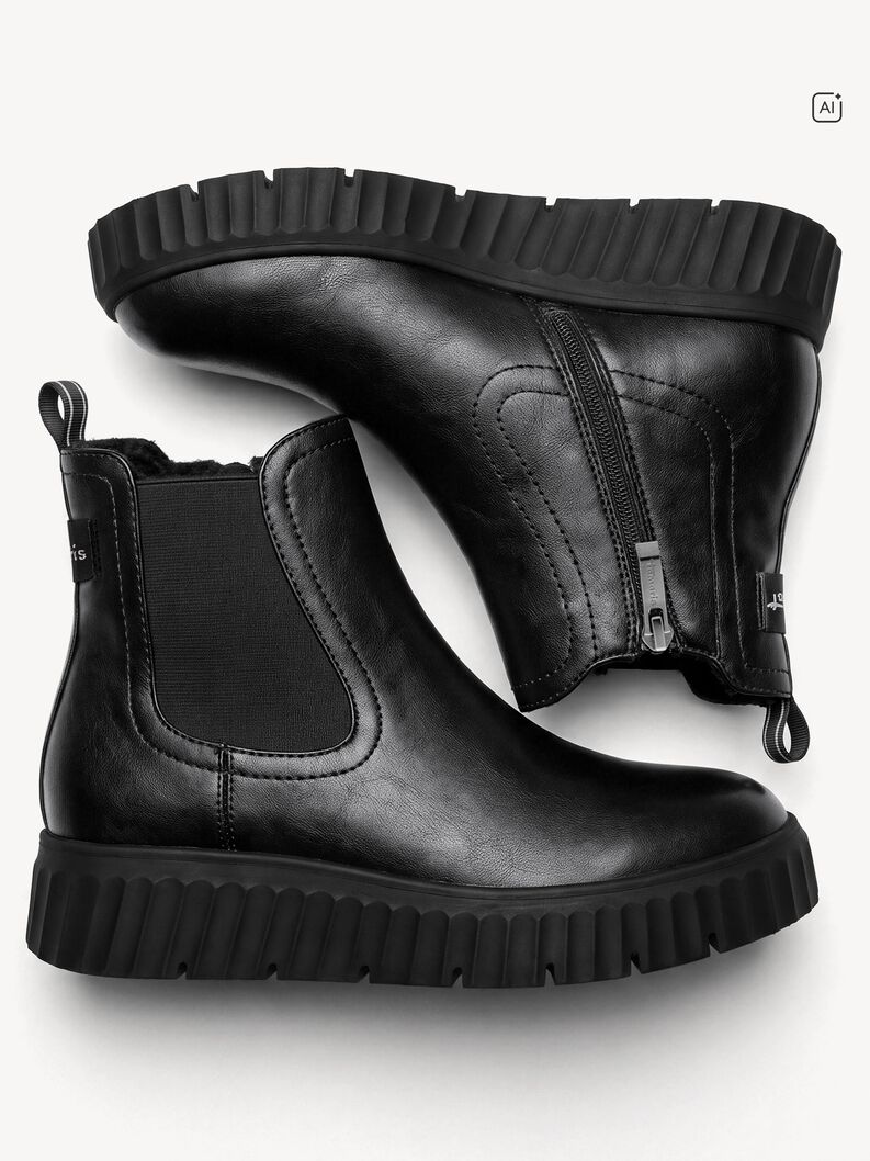 Bootie - black, BLACK MATT, hi-res
