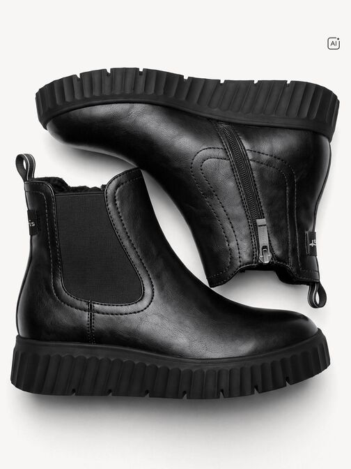Bootie, BLACK MATT, hi-res