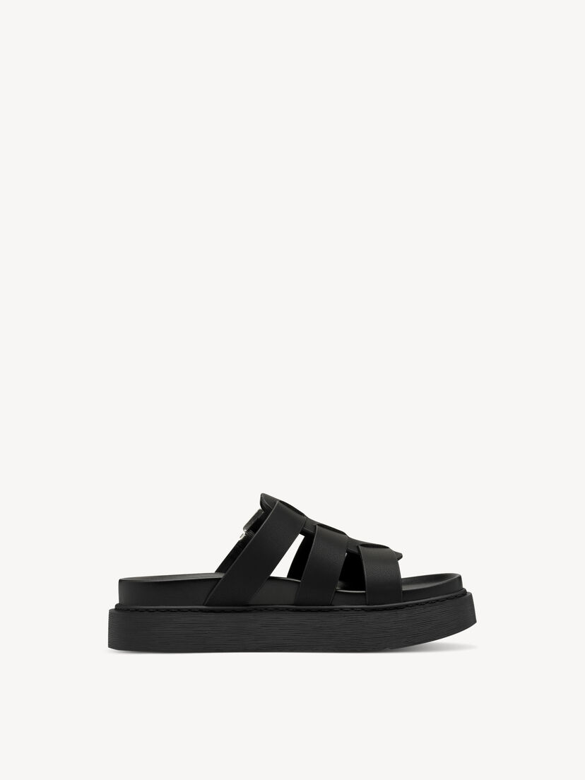 Slipper, BLACK, hi-res