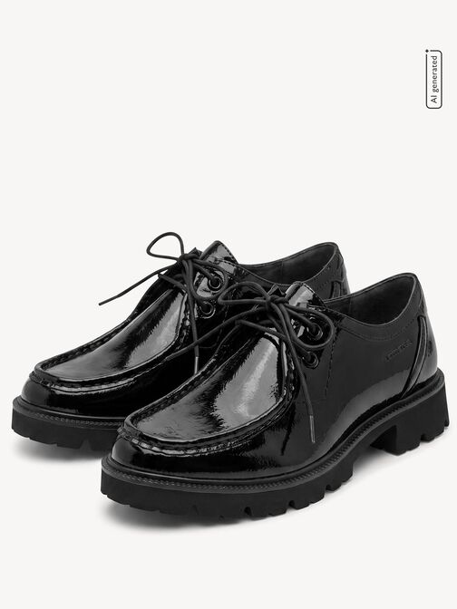 Low shoes, BLACK PATENT, hi-res