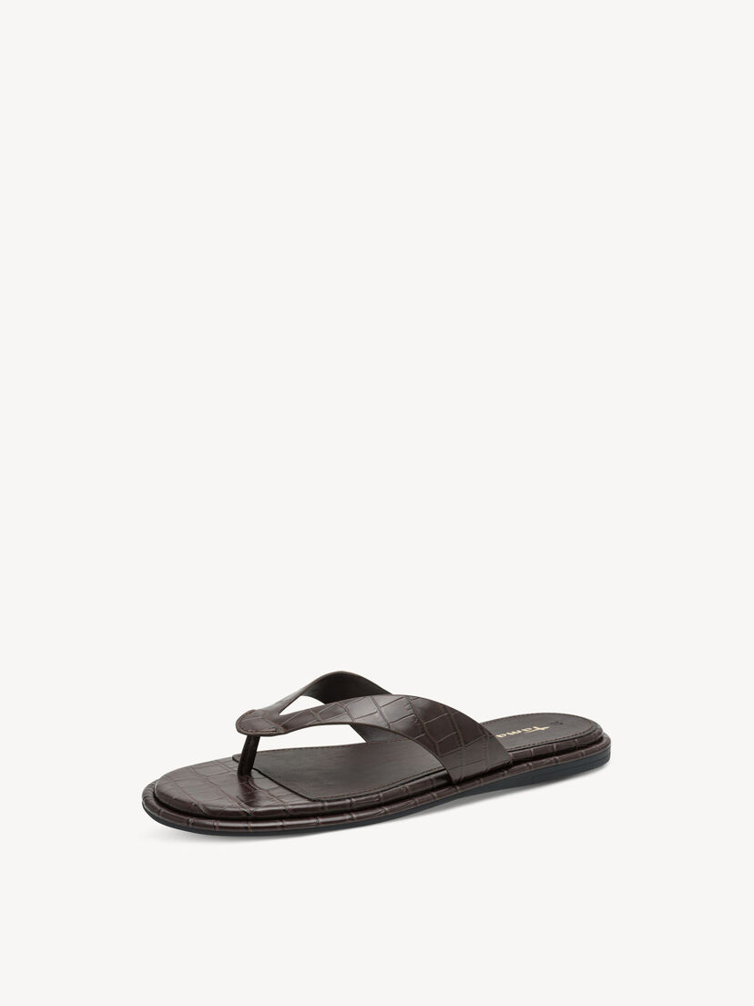 Flip Flops - bruin, MOCCA CROCO, hi-res