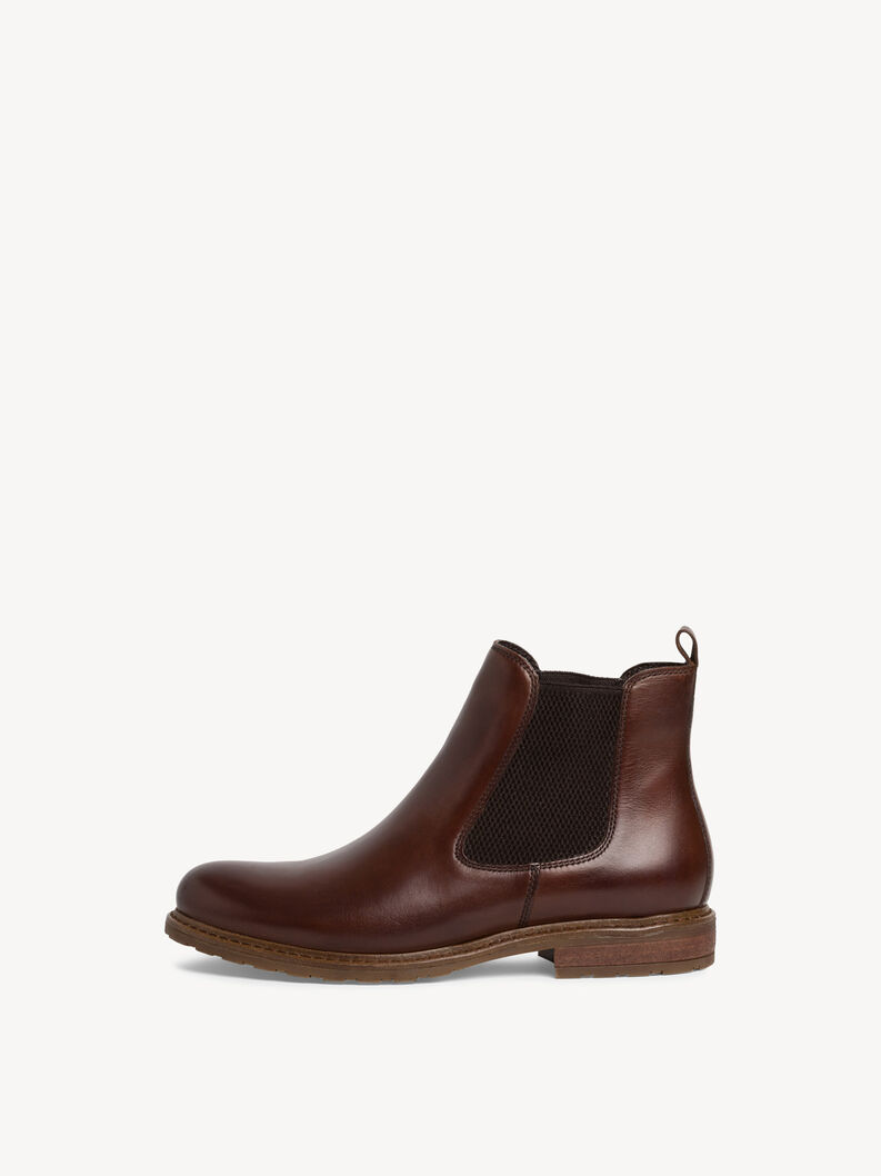 Leather Chelsea boot - brown, MUSCAT LEATHER, hi-res