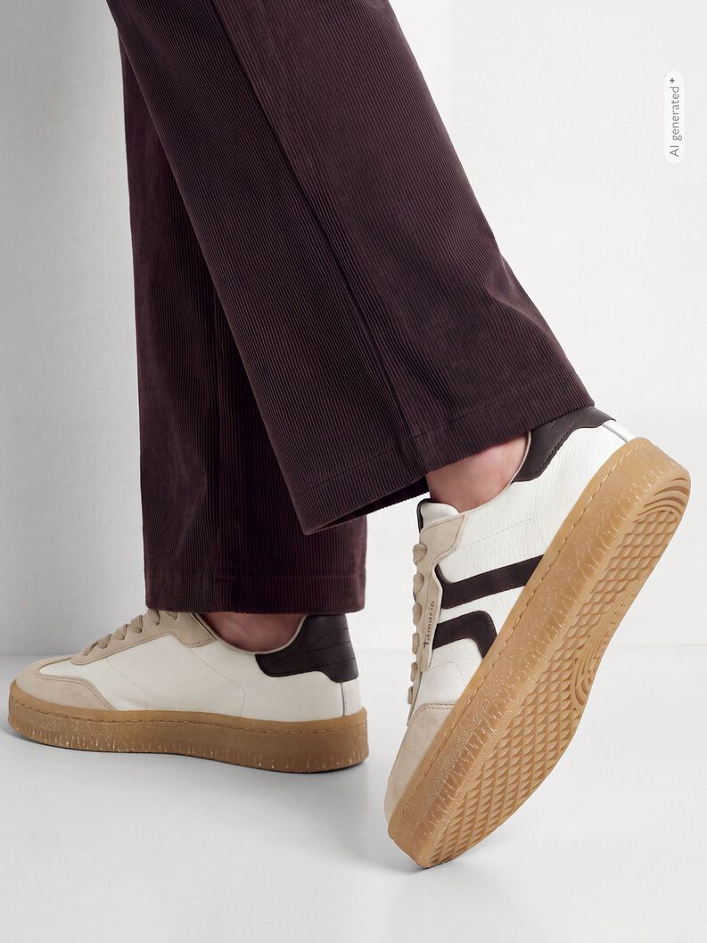 Sneaker - hvid, OFFWHITE COMB, hi-res