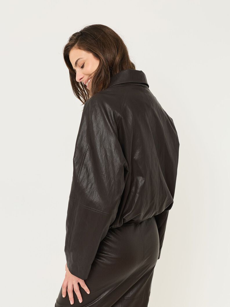 Blousonjacka - brun, Mol&eacute;, hi-res