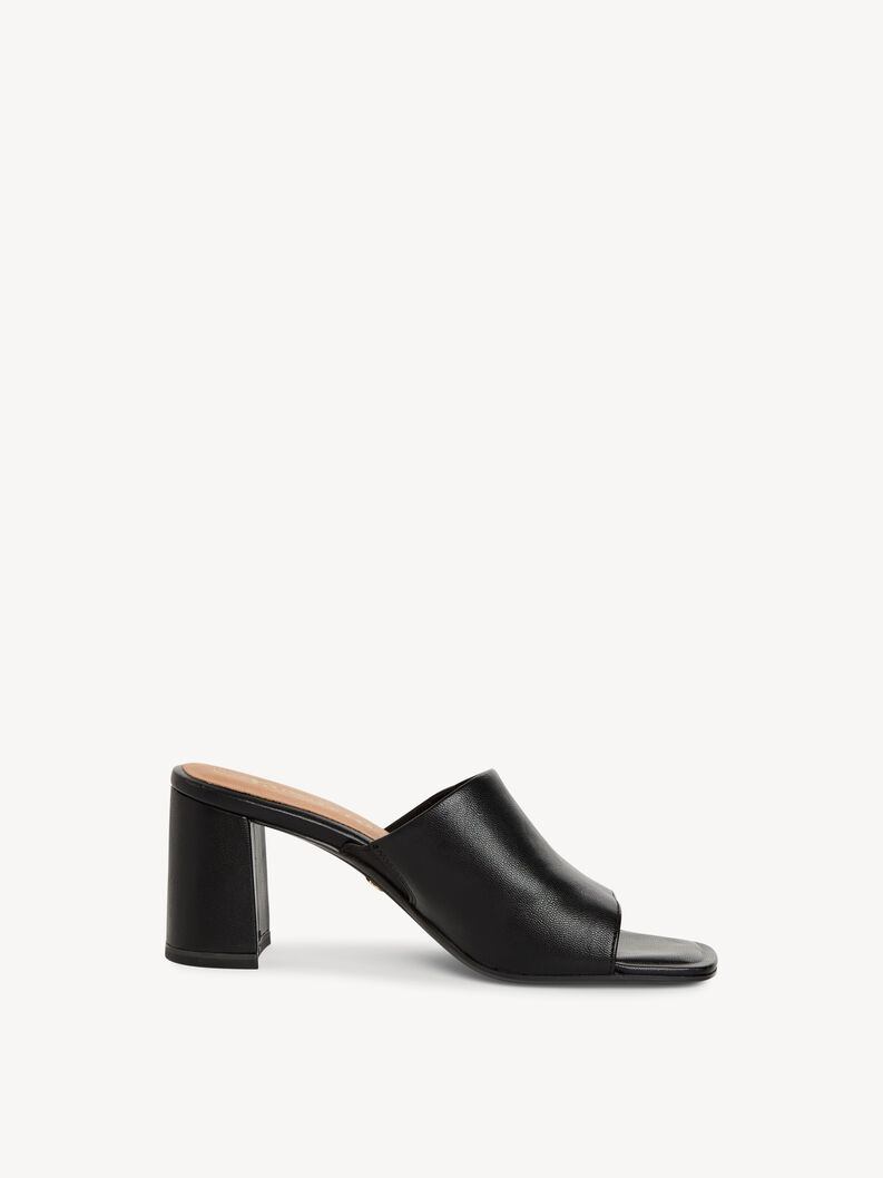 Pantolette - schwarz, BLACK MATT, hi-res