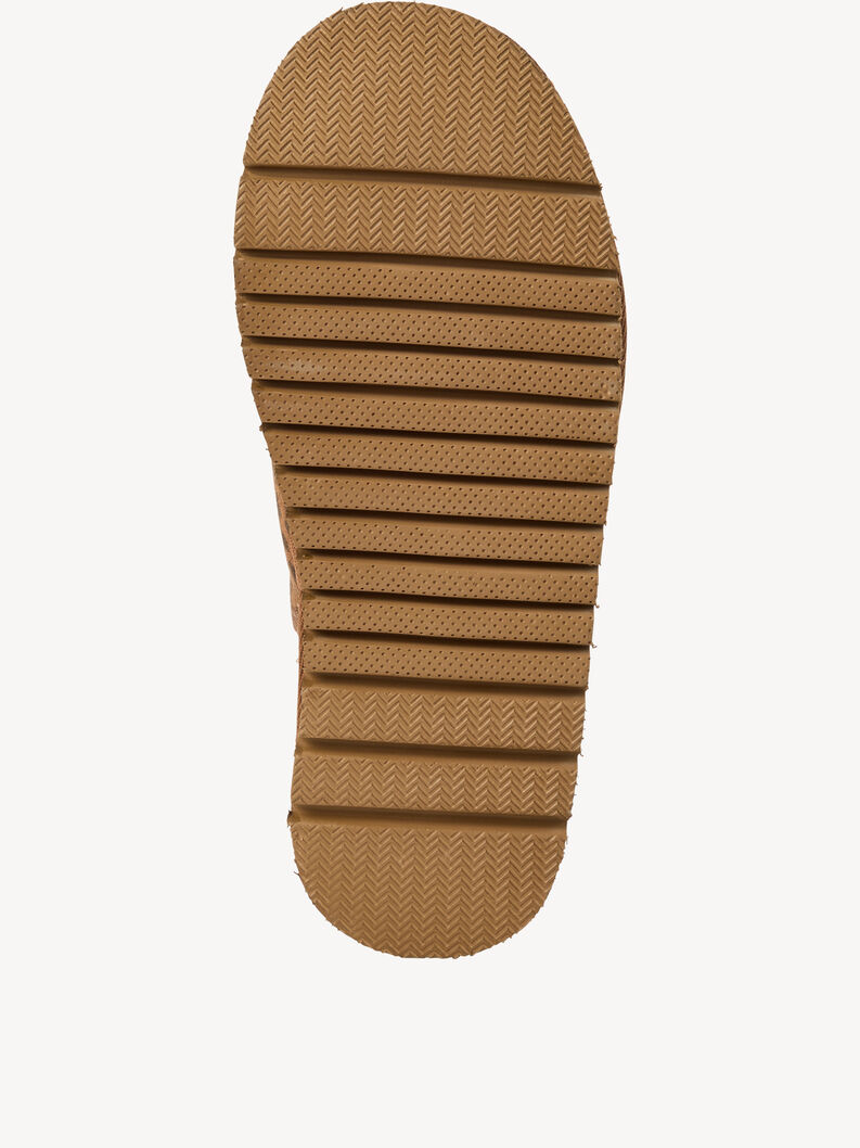 Lederstiefelette - braun Warmfutter, LEOPARD, hi-res