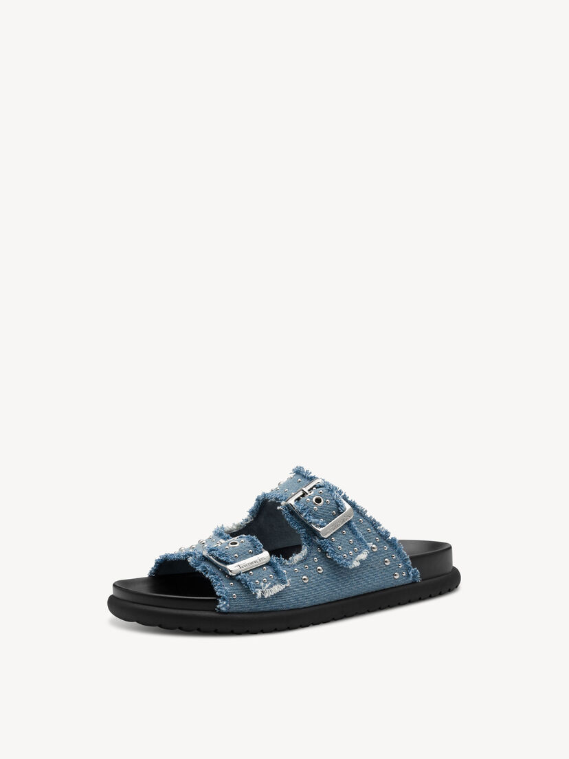 Slipper - blauw, DENIM, hi-res