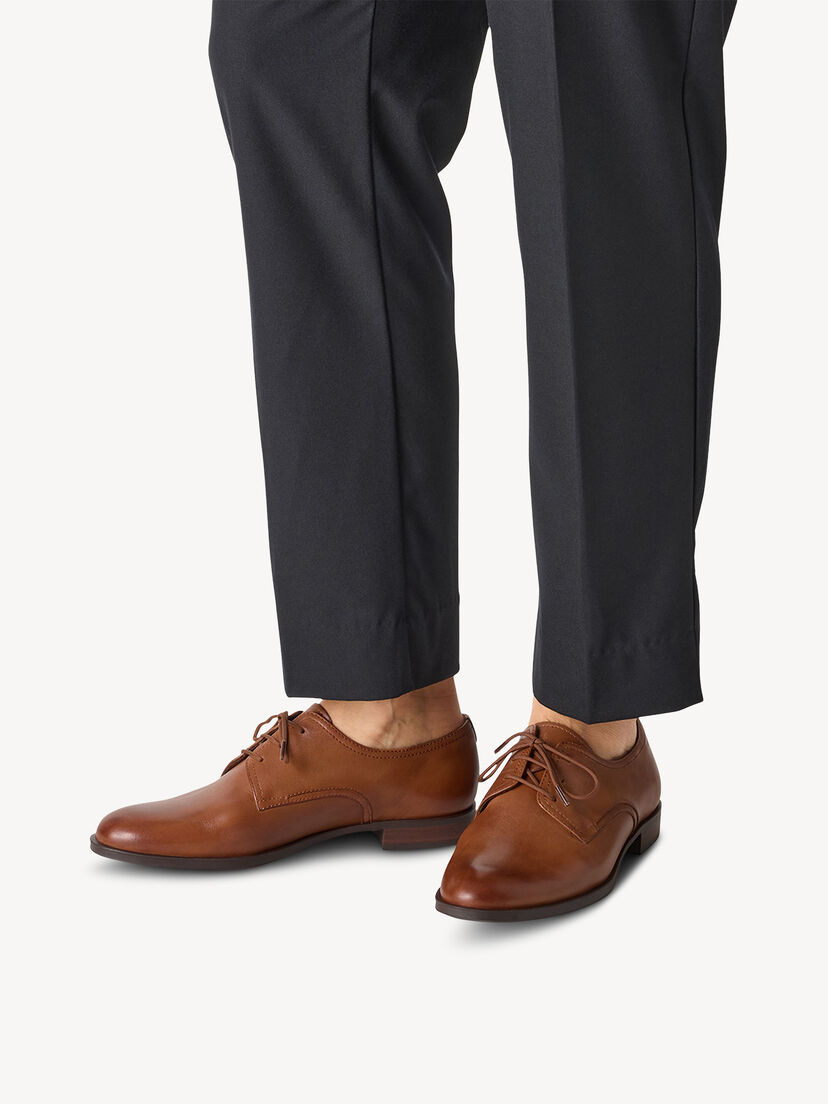 Leren Lage schoen - bruin, cognac, hi-res