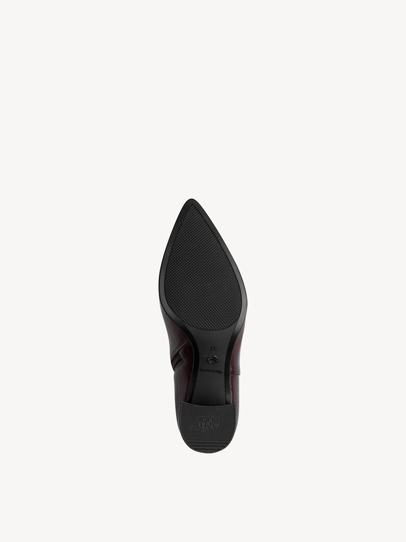 Stiefelette - rot, MERLOT, hi-res