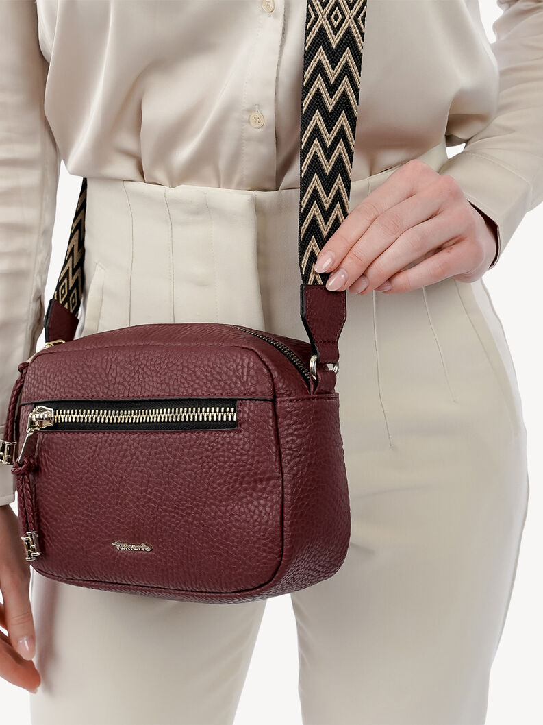 Umh&auml;ngetasche - rot, darkwine, hi-res