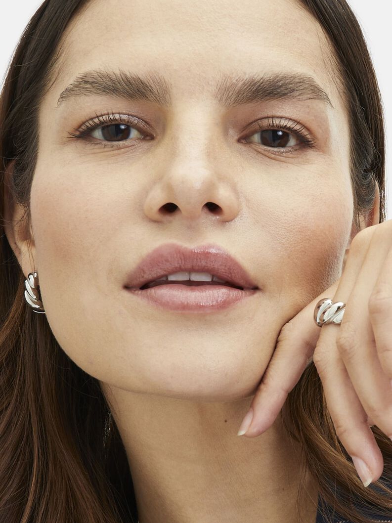 Bague - argentés, silber, hi-res