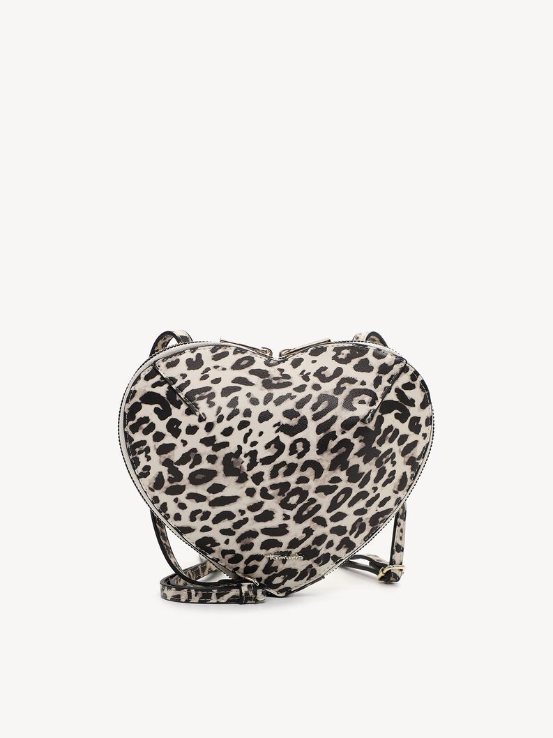 Sac &agrave; bandouli&egrave;re - noir, black/white, hi-res