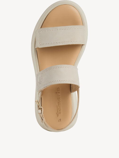 Sandalette, IVORY NUBUC, hi-res