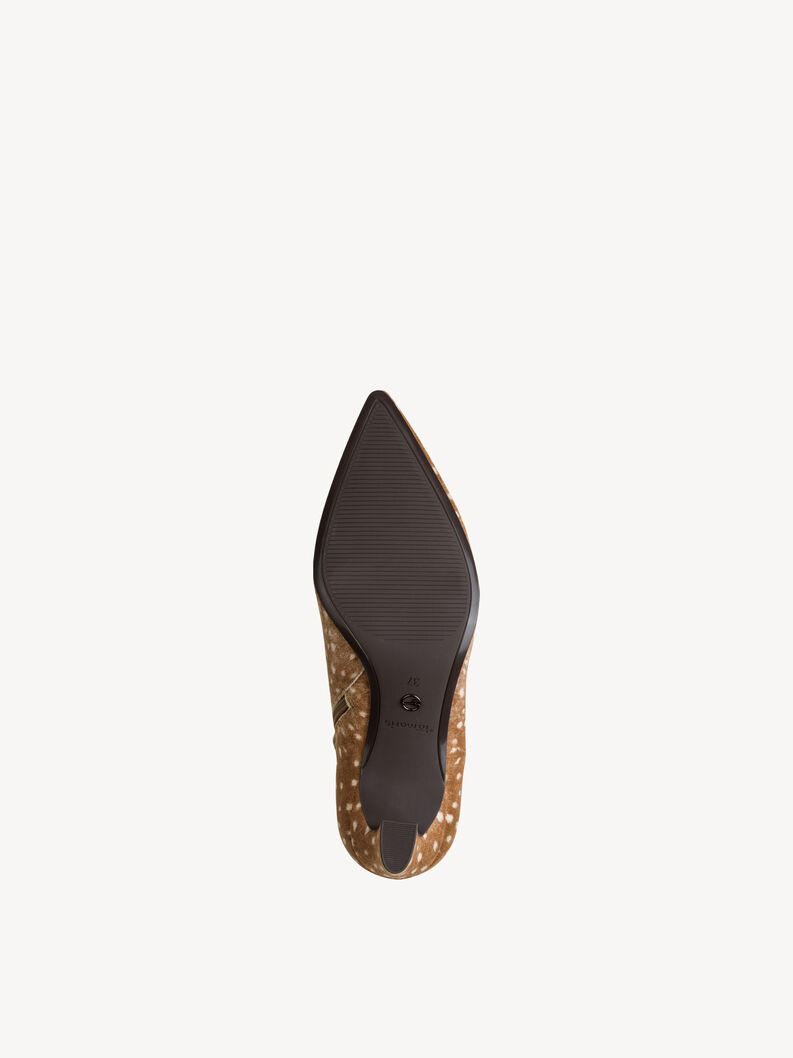 Bootie - brown, BROWN STRUCT., hi-res