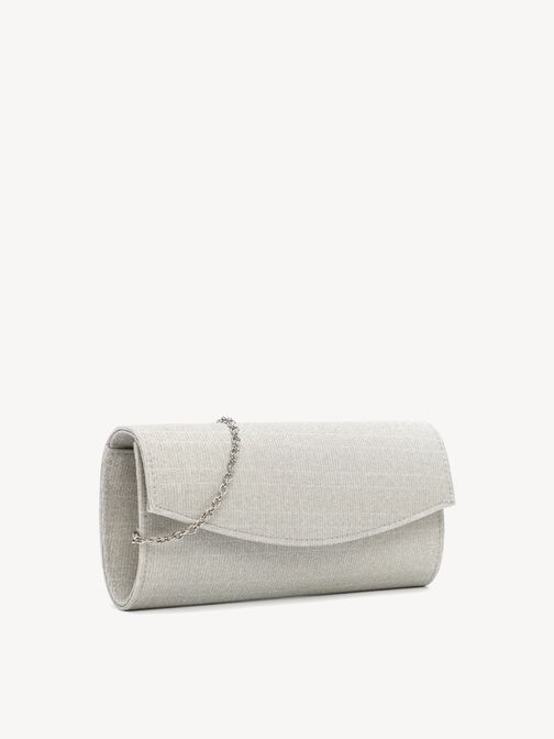 Clutch, silver, hi-res
