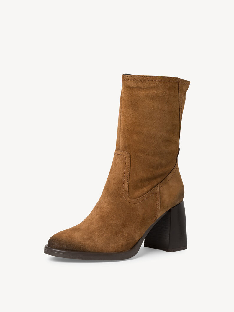 Leather Cowboy boots - brown, COGNAC, hi-res