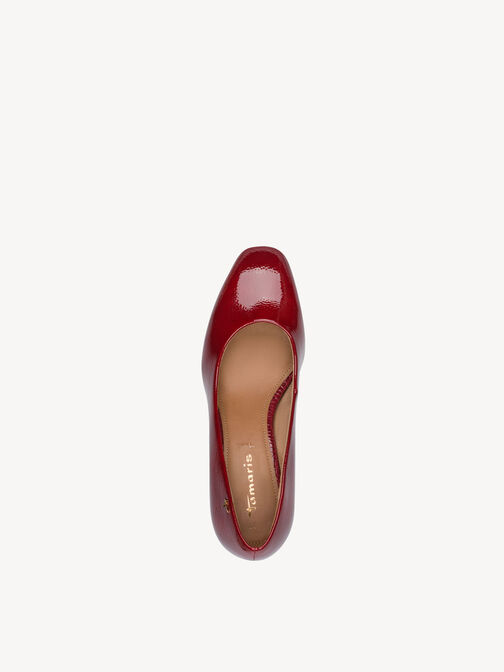 Pumps, RED PATENT, hi-res