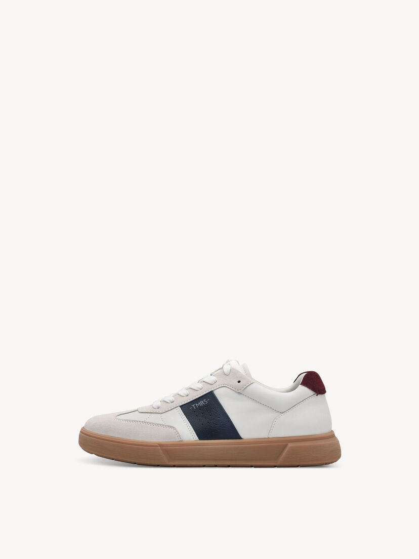 Sneaker - wit, WHITE/NAVY, hi-res
