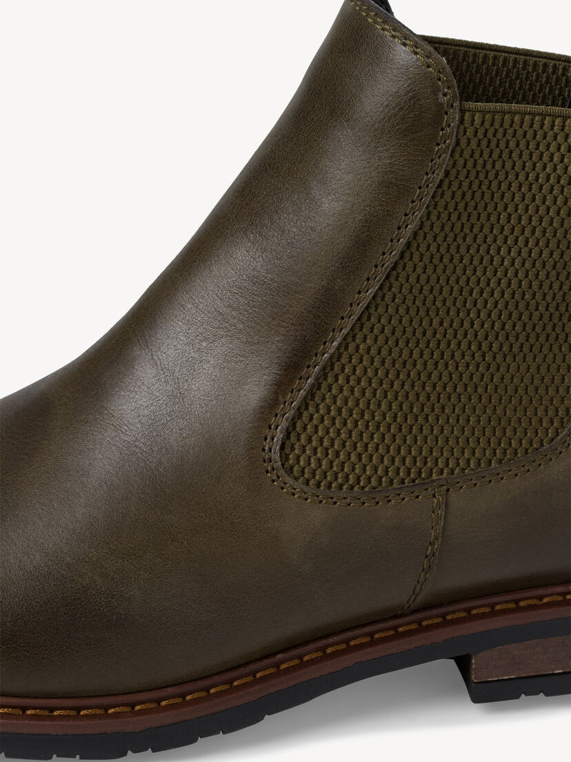 Chelseaboot, OLIVE LEATHER, hi-res