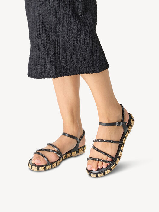 Sandaal, BLACK, hi-res