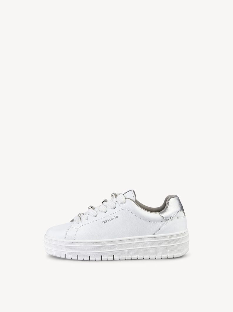 Sneaker - bianco, WHITE, hi-res