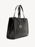 Shopping bag - black, black-kroko, hi-res