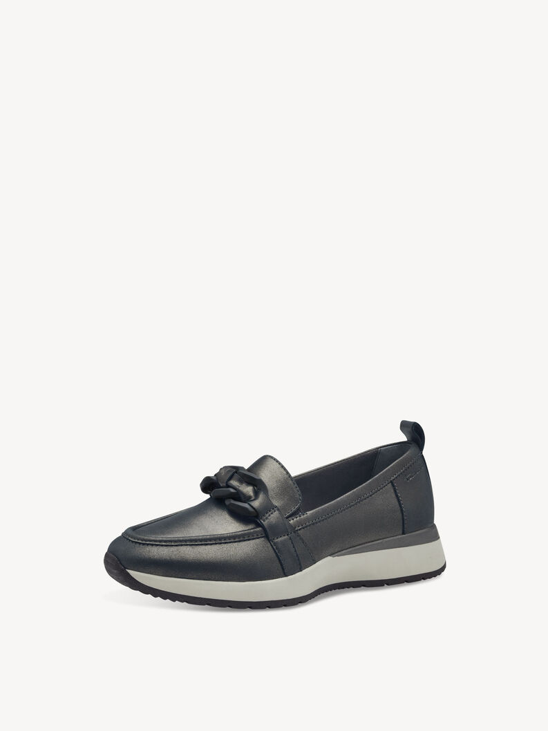 Basket en cuir - gris, ANTHRACITE, hi-res