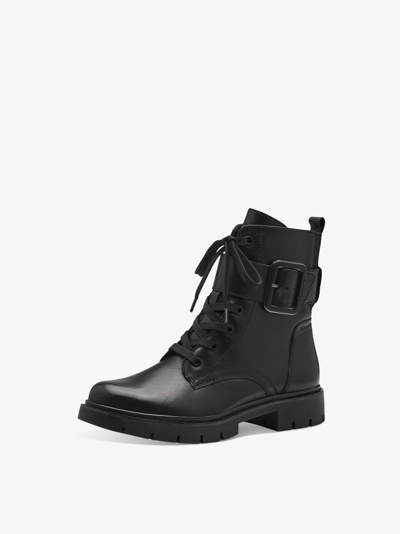 Stiefelette - schwarz, BLACK NAPPA, hi-res