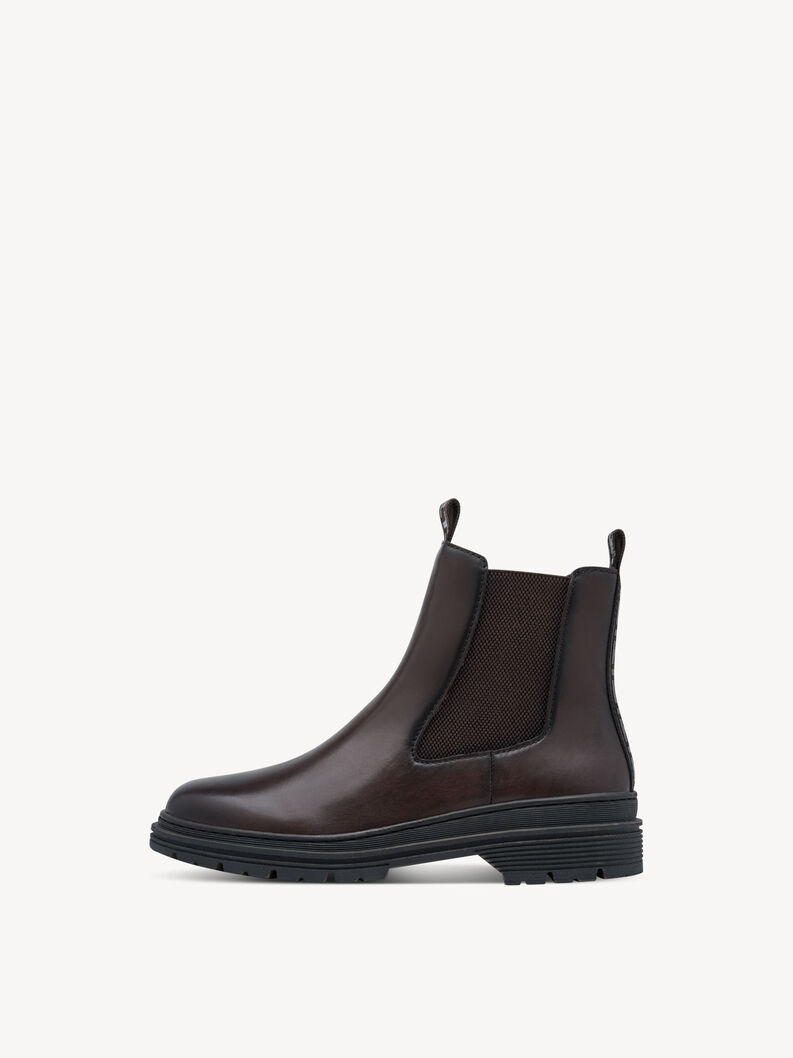 Leder Chelsea Boot - braun, MOCCA, hi-res