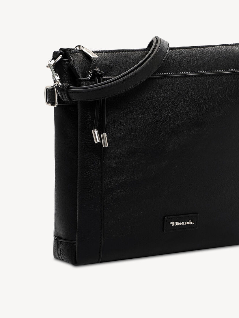 Schoudertas - zwart, black, hi-res