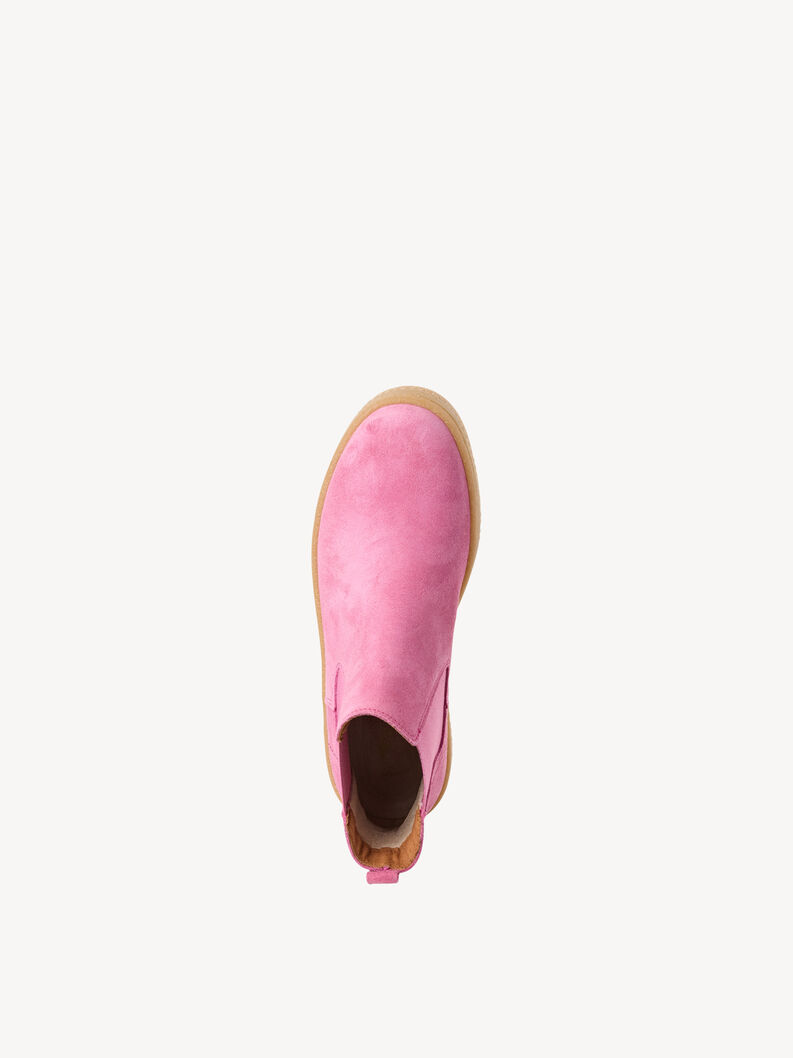 Leather Chelsea boot - pink, pink, hi-res