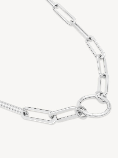 Halskette, silber, hi-res