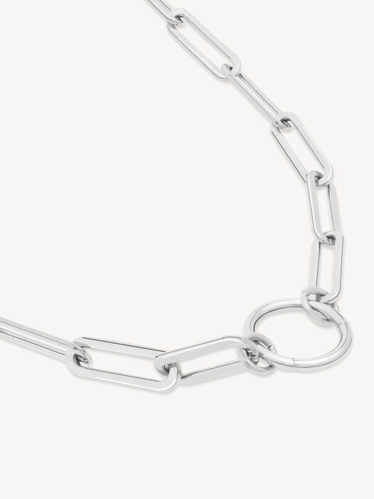Halskettinge, silber, hi-res