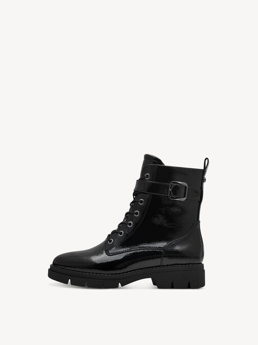 Μποτάκια, BLACK PATENT struc. Patent, hi-res