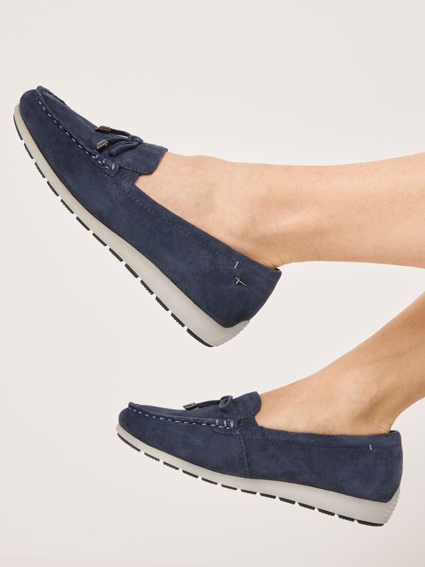 Instappers, NAVY SUEDE, hi-res