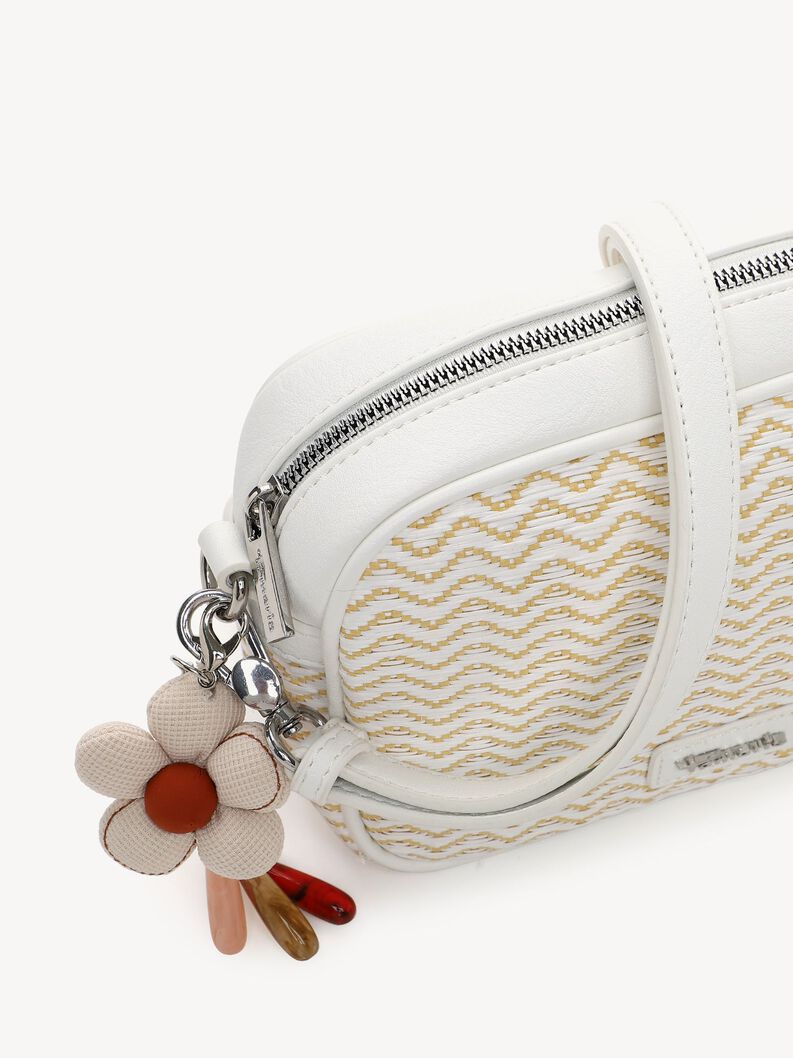 Borsa a tracolla - bianco, white, hi-res