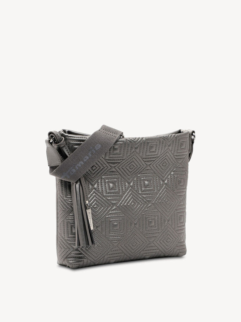 Borsa a tracolla - argento, darksilver, hi-res